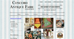 Desktop Screenshot of concordantiquefaire.com