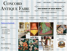 Tablet Screenshot of concordantiquefaire.com